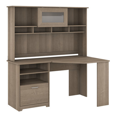 Bureau d'angle réversible avec clapier Ozro