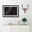 Black Labrador Retriever Painting - Single Picture Frame Print on MDF-56632867-56632871