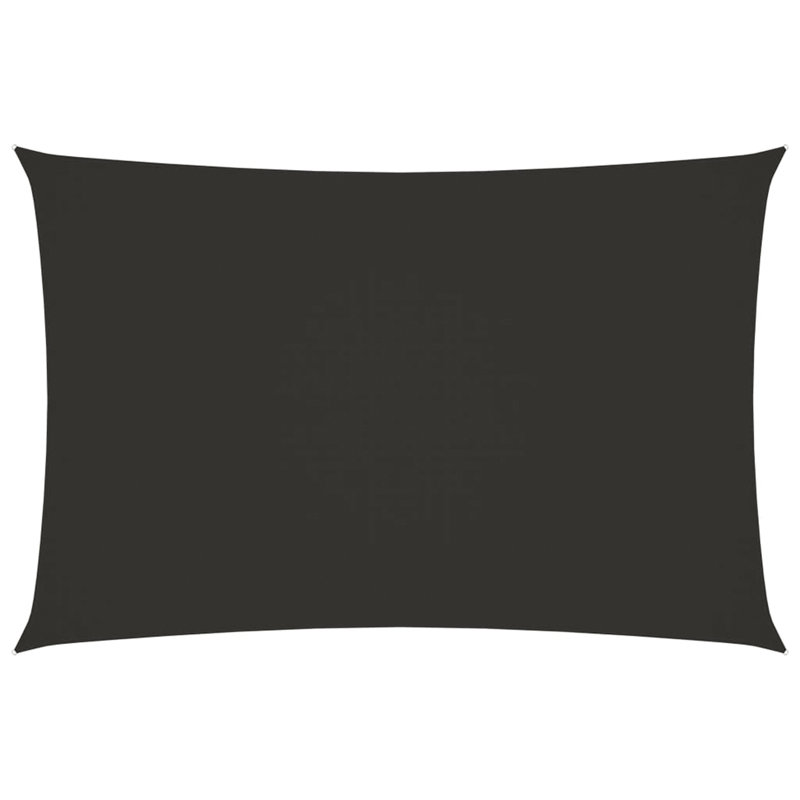 Prunedale Rectangular Shade Sail, Anthracite, 200cm x 250cm