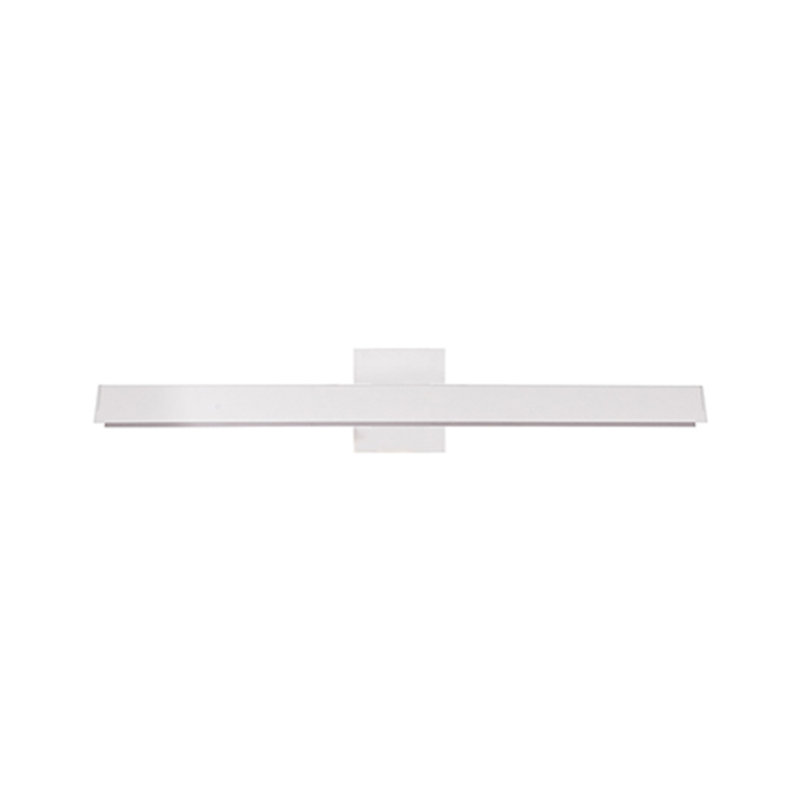 Applique murale à DEL 1 lumière Gallmer, Blanc, H 4,75 po x l 37 po x P 4,25 po, 3000