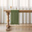 Chemin de table bohème en macramé de 12 x 72 pouces