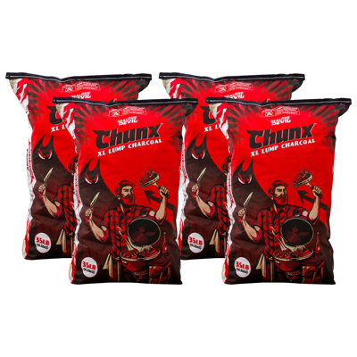 Gril au charbon de bois Jealous Devil, 35 lb (paquet de 4)