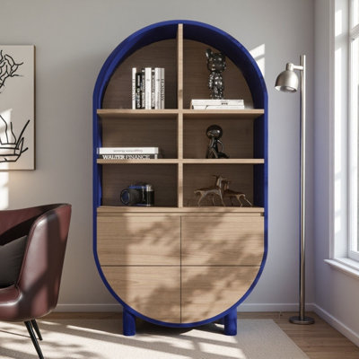 Vitrine arquée moderne et simple