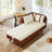 Storage Chaise Lounge With Soft Pillows