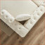 Canapé modulaire en chenille 3 pièces 135,5 pouces en U avec deux chaises modulaires | Salon / chambre à coucher / salon | Chenille | Beige-309559684