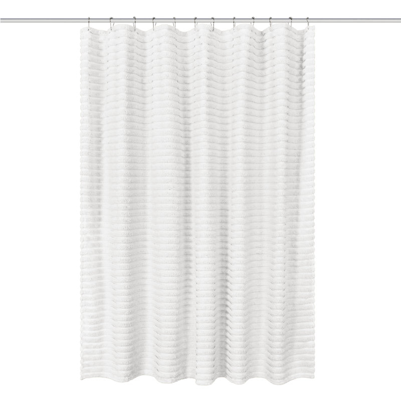 Rideau de douche Darby, Blanc