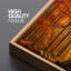 «Golden Autumn Forest Giant Tree Nature Landscape», grand art mural sur toile encadrée-132606430-132606427