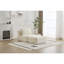 Canapé modulaire en mousse à mémoire de forme moderne, méridienne simple pour le salon, canapé modulaire Cloud pour animaux de compagnie, tissu en velours côtelé, repose-pieds mobile, aucun assemblage requis, beige-946762388