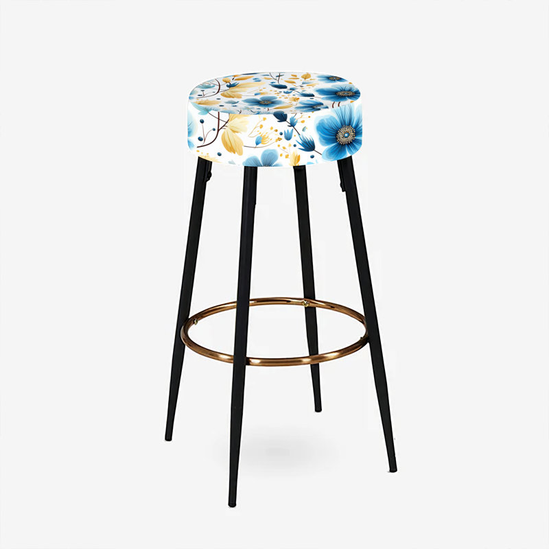 Ensemble de 2 tabourets de bar Watercolor Whimsy