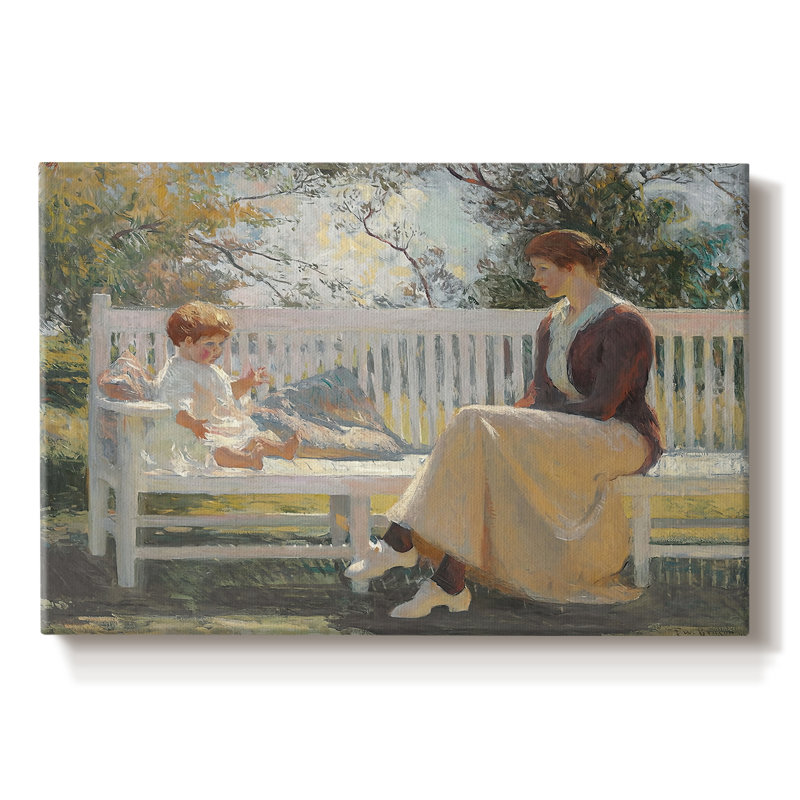Sunlight-Frank Weston Benson-Gallery Wrapped Canvas-1909, 8x12
