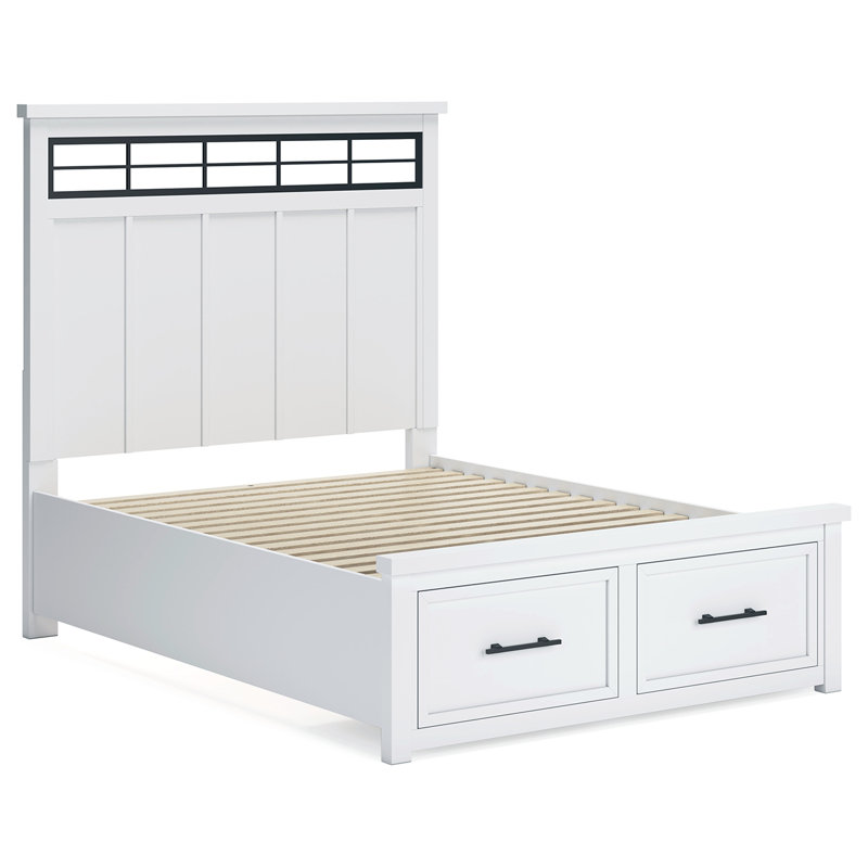 Ashbryn  Panel Storage Bed, Queen