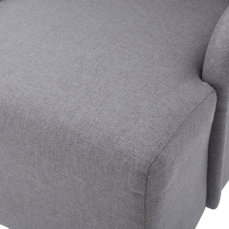 Aphton 19.5'' H Fabric Upholstered Side Chair, Light Gray