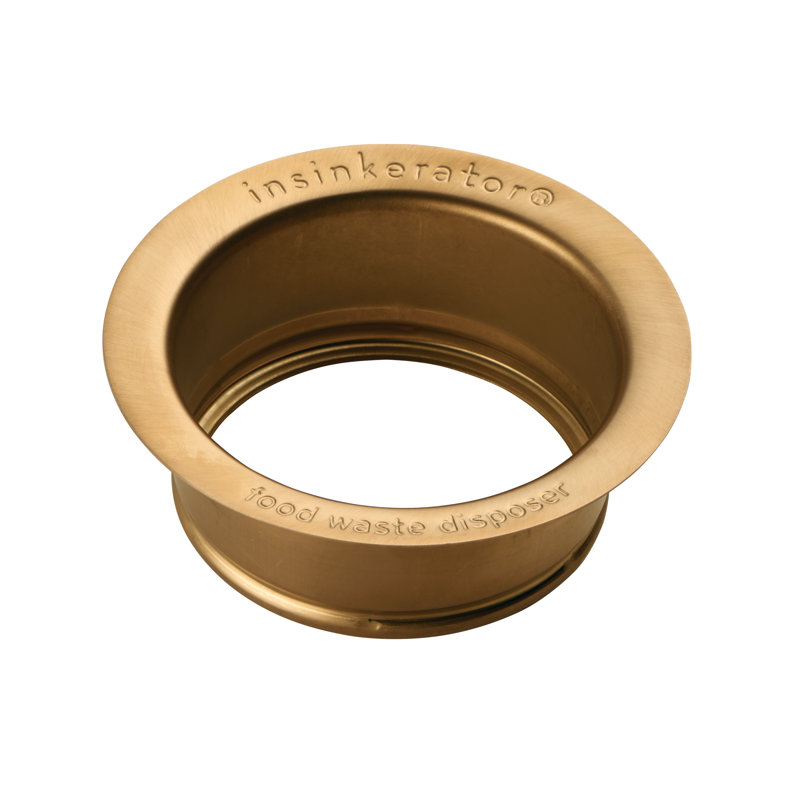 Disposal Flange Basket Stopper Kitchen Sink Drain, Brushed Bronze