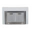 Hotte de cuisine murale à conduit 30 po 500 pi ³/min en nickel brossé