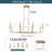 8-light Modern Kitchen Island Chandelier-198489499
