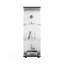 Vitrine en verre avec 3 tablettes-358049165