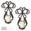 2 Piece Metal Wall Wall Sconce Set