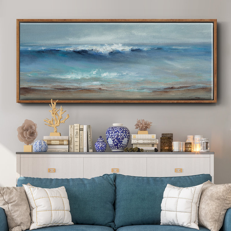 Northeast Wind- Framed Canvas, 20" H x 50" W