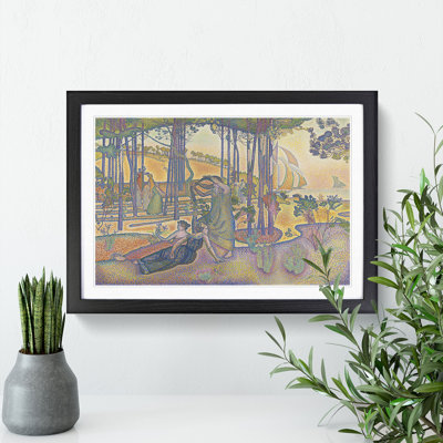 The Evening Air by Henri-Edmond Cross - Picture Frame Painting