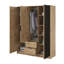 Bertina 3 Door Wardrobe-1270810871