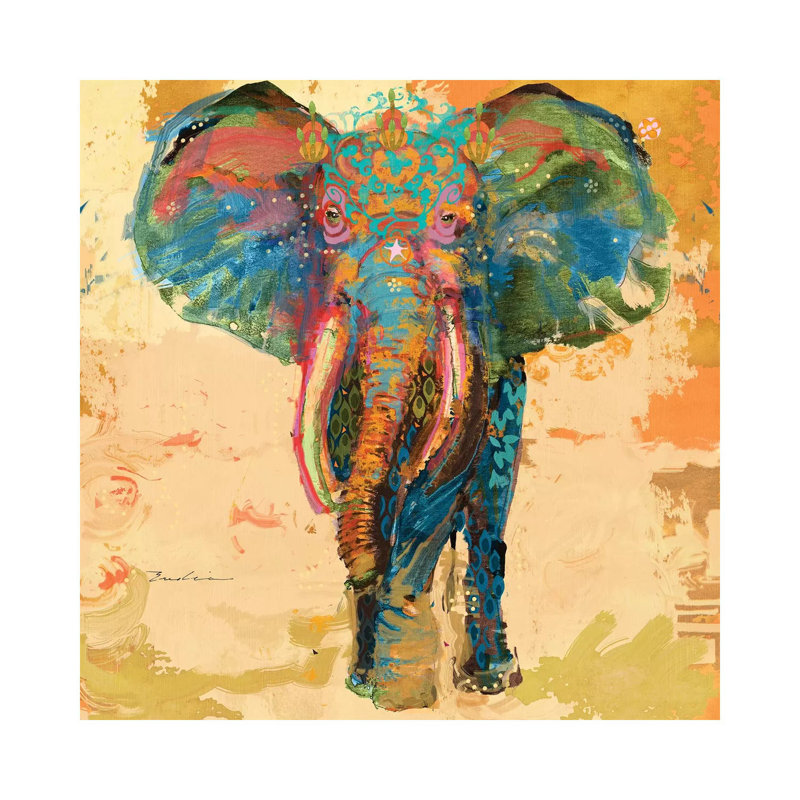 Animal Utopia III by Evelia Designs - Wrapped Canvas Painting, 66.04 cm H x 66.04 cm W