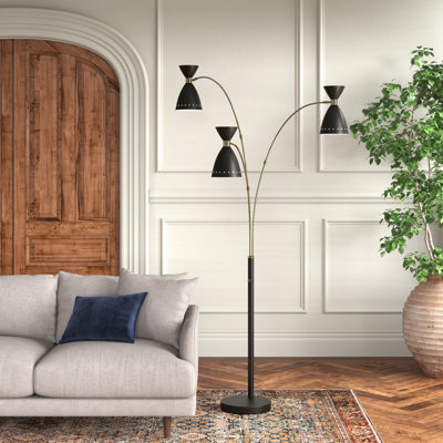Lampe sur pied arquée 82 po Bimini