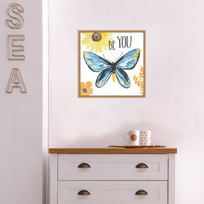 Magnifique papillon iii, art sur toile Mauriello