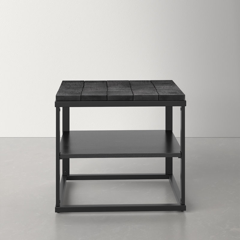 Ken Solid Wood End Table