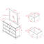 Commode 7 tiroirs Evanoff-26880224