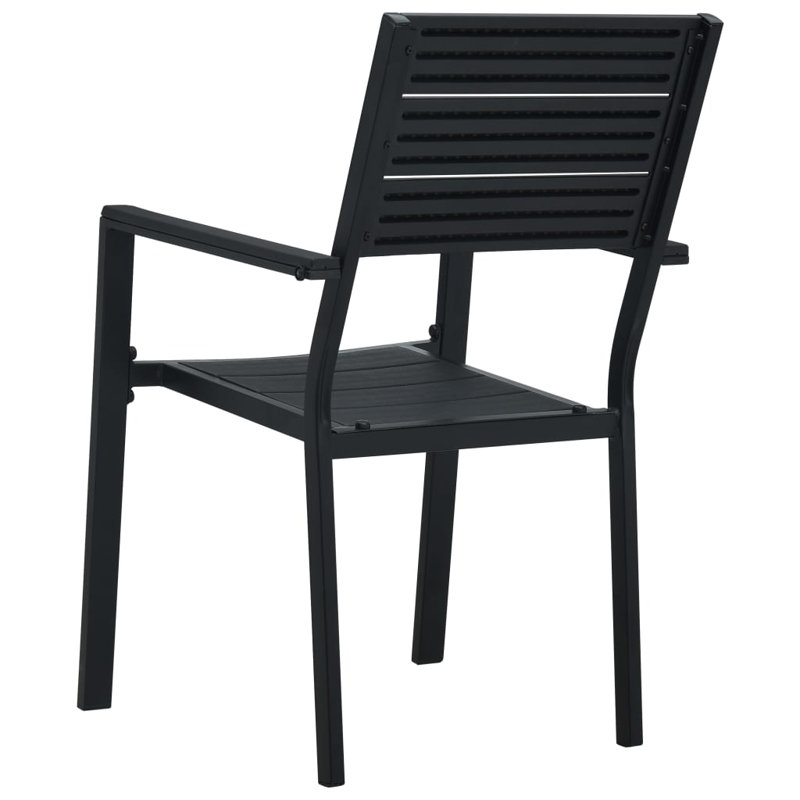 Macedon Patio Dining Armchair, Black
