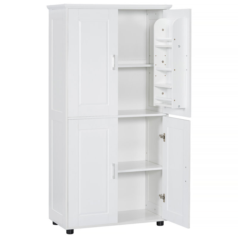 Armoire de rangement haute avec portes