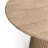 Tithi Single Round Coffee Table with Stone Effect for Indoor Outdoor Use and Contemporary Style-2048009207-2048000112