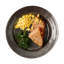 Pewter Stoneware Dinner Plate