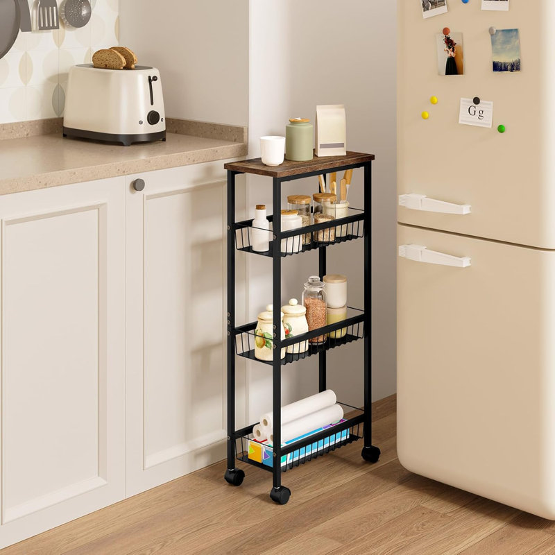 Ahkari Metal Bar Cart