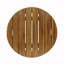 Table d'appoint en bois, extérieur 16 po Acacia