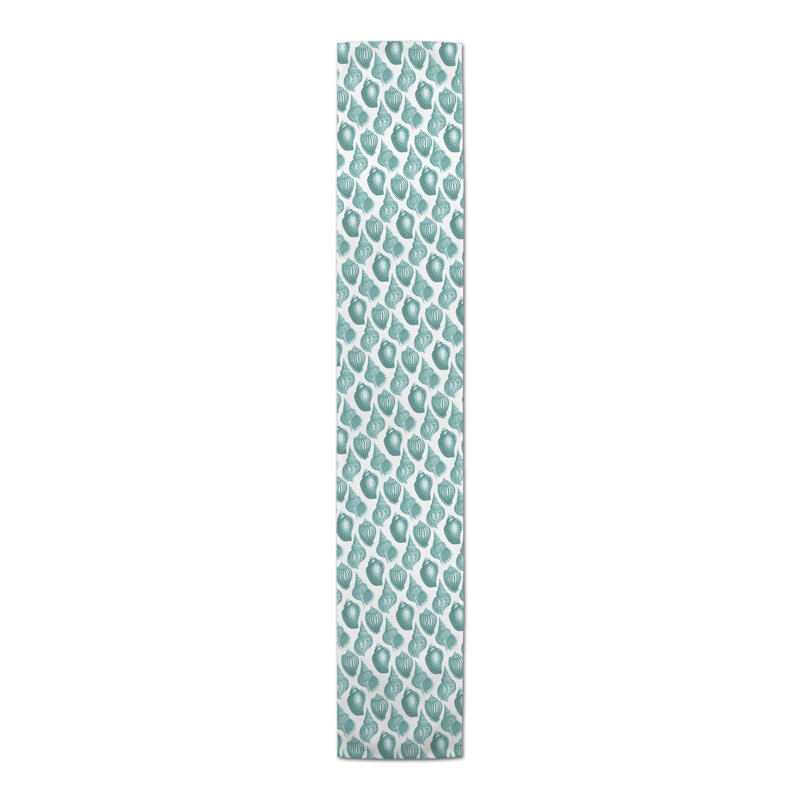 Savarese Bunny Table Runner, Teal, 72" x 16", Animal Print 4