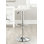 Tabouret de bar à hauteur ajustable et rotatif rembourré et revêtu de tissu d'ameublement Bunky