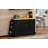 Multi-Functional Storage Sideboard, Trash Can Storage, Sliding Door Cabinet & 3-Tier Spice Rack,Kitchen Island Table For Kitchen, Dining Room-677602317