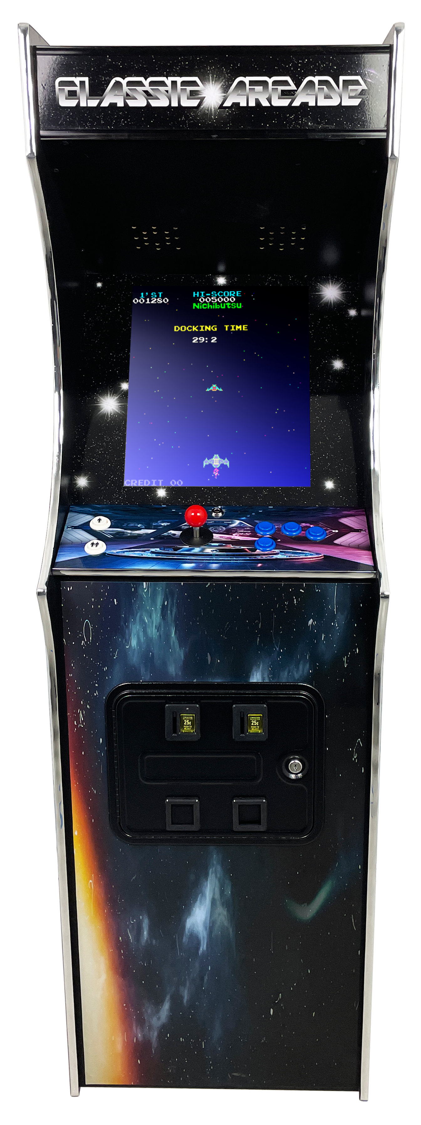 Doc and Pies Arcade Factory 412 Classic Retro Games Cocktail Arcade Machine  - Full Size - 2-Player & Reviews