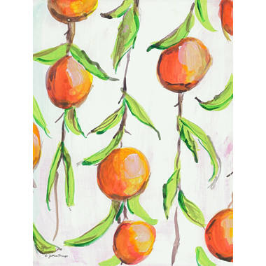 Bless international Oranges On Canvas Painting