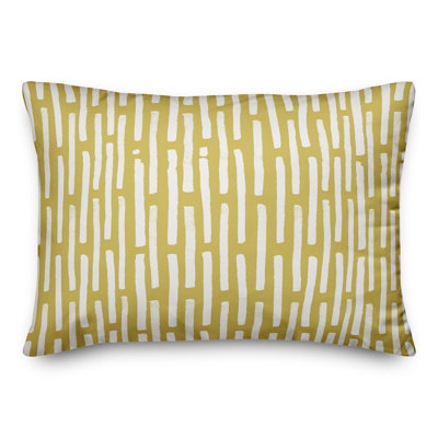  Coussin décoratif rayé intérieur / extérieur en polyester