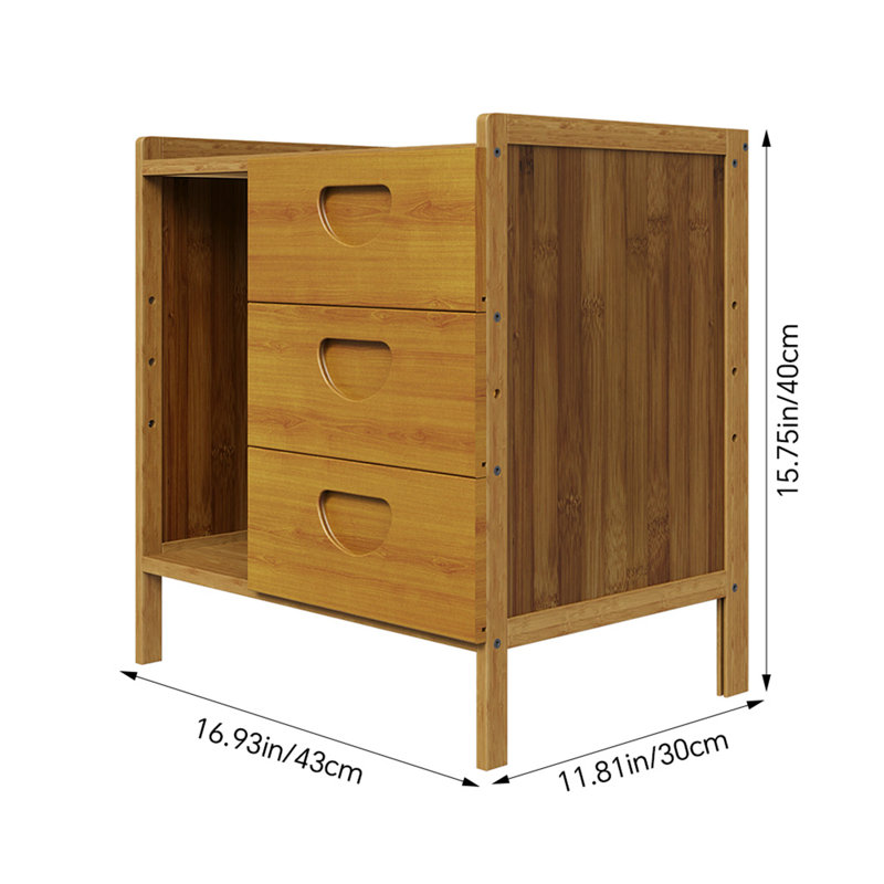 43 W Bedside Table