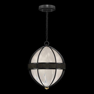 Luminaire suspendu rond l 18,75 po Mirage