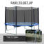 Enclos pour trampoline Aosom 14 '-105812443