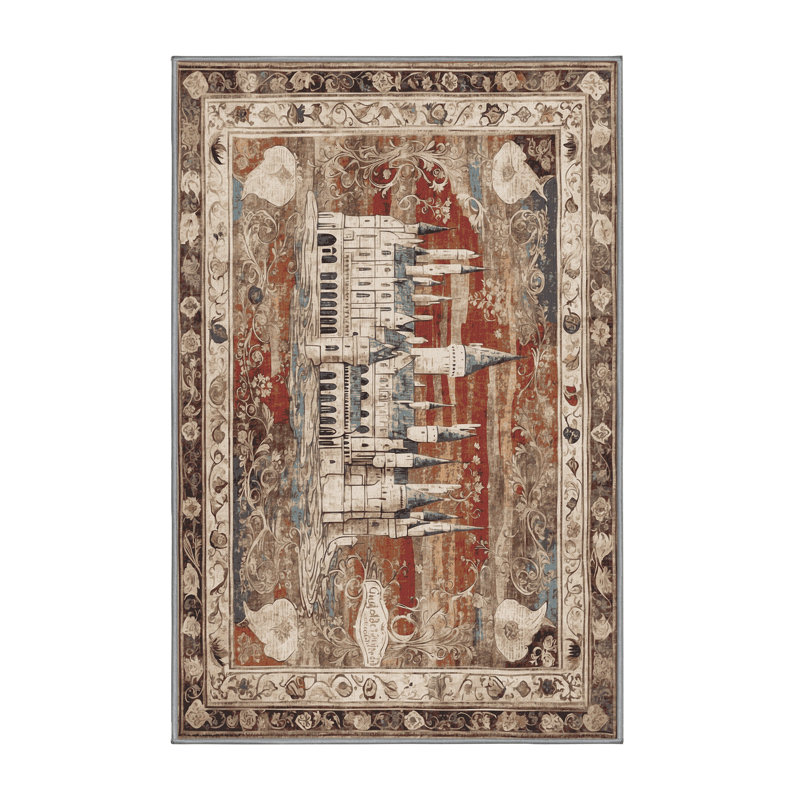 Tapis Skyward Spires, Rectangle 2' x 3'