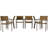 Maracay 6 - Person Patio Dining Set with Rectangular Table