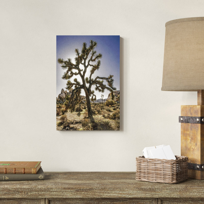 Vue de l'arbre Joshua I, H 18 po x l 12 po x P 1,25 po
