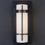 Banded 1 - Light Flush Mounted Scone with Bars-588813435
