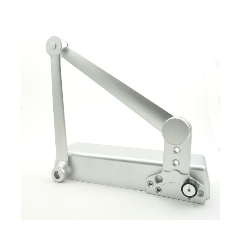 Ferme-porte robuste à fixation en surface, Aluminium, H 5,6 po x l 5,6 po x P 15,6 po