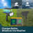 Smart Solar Lights SL5C Solar Spotlight 2 Pack, Color-Changing LED Outdoor Spotlights, Waterproof Solar-Powered Lights For Garden, Yard, Lawn, Patio